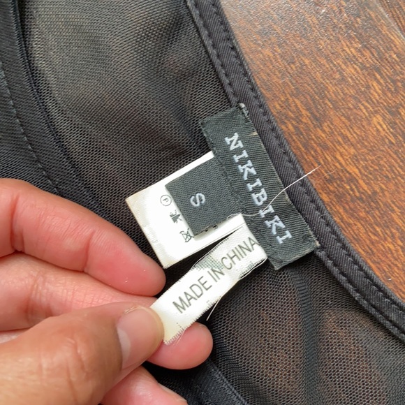 Nikibiki Black Sequin Cocktail Dress - Picture 6 of 7